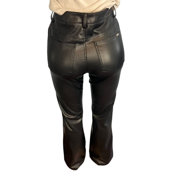 Zara Faux Leather Black  Pants - Picture 6 of 8